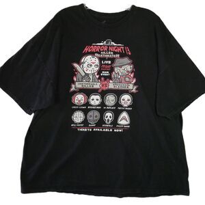 Teefury Freddy Vs Jason T-Shirt Unisex Adult Size 3XL Funny Killer Deathmach